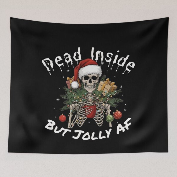 Item preview, Inside But Vintage Classic Christmas Dead Af Retro Essential Jolly designed and sold by SmithWSTaRR.