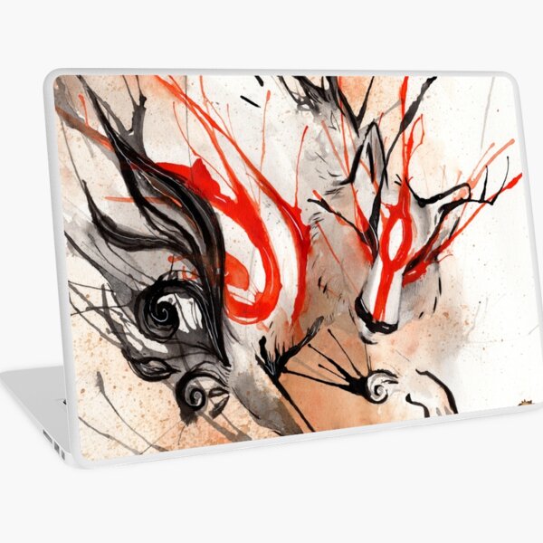 Amaterasu Okami Laptop Skin