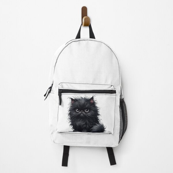 Item preview, Grumpy Black Cat 11 designed and sold by Purranova.