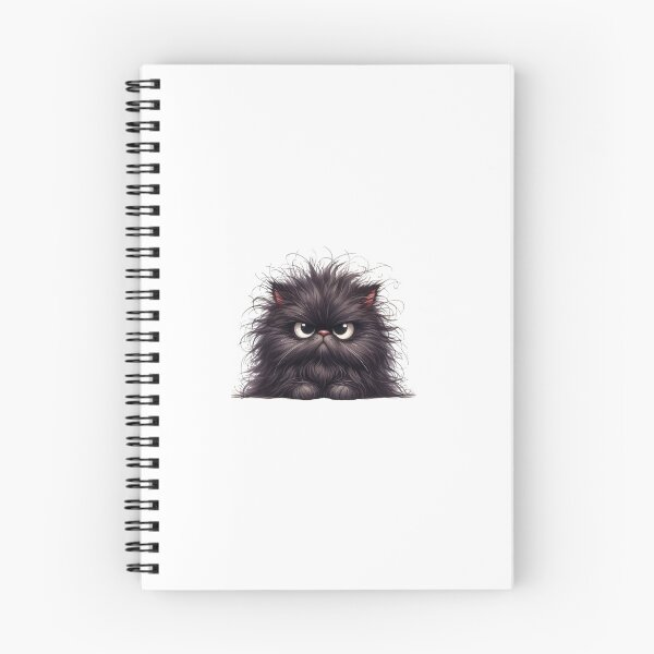 Item preview, Grumpy Black Cat 13 designed and sold by Purranova.