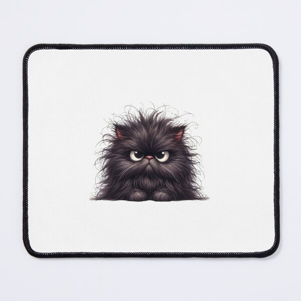 Item preview, Grumpy Black Cat 13 designed and sold by Purranova.