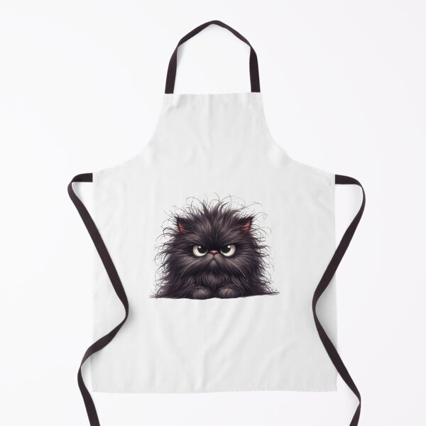 Item preview, Grumpy Black Cat 13 designed and sold by Purranova.