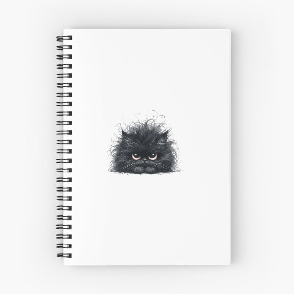 Item preview, Grumpy Black Cat 14 designed and sold by Purranova.