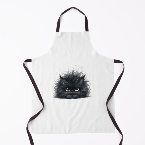 Item preview, Grumpy Black Cat 14 designed and sold by Purranova.