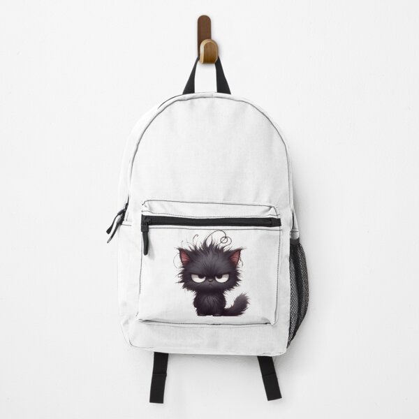Item preview, Grumpy Black Cat 15 designed and sold by Purranova.