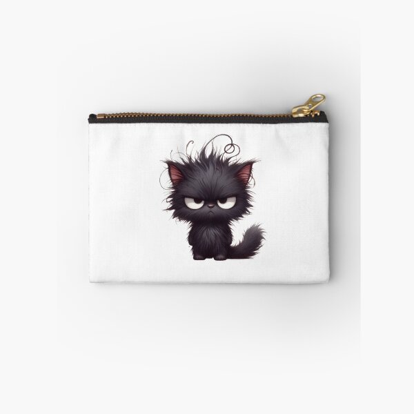 Item preview, Grumpy Black Cat 15 designed and sold by Purranova.