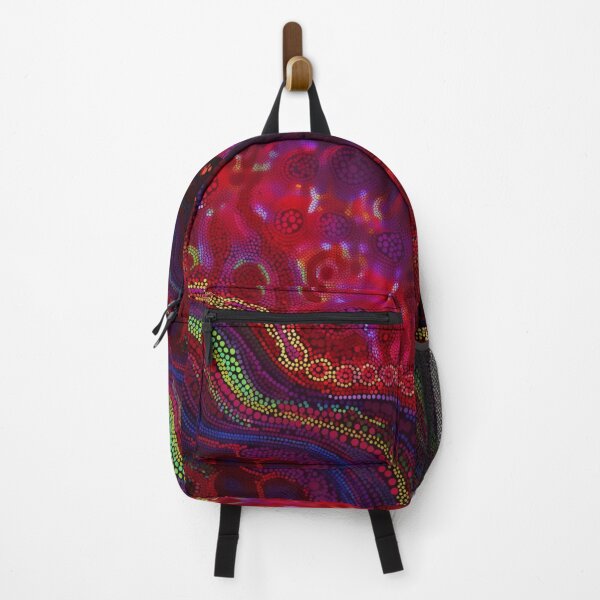 Item preview, Aboriginal Inspired Dot Art - Magma Splashes designed and sold by GrinGalore.