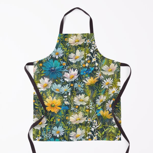 Item preview, Colorful Wildflower With Blue, Yellow, And White Daisies designed and sold by CoolPixels.
