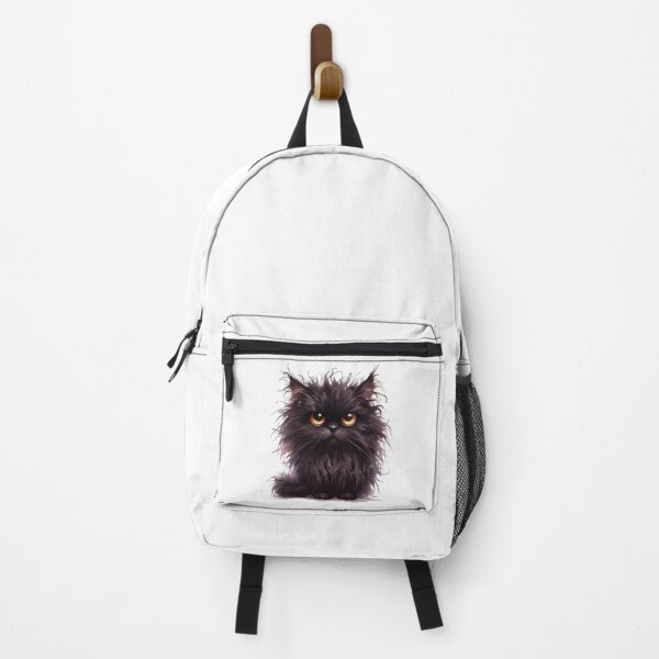 Item preview, Grumpy Black Cat 17 designed and sold by Purranova.