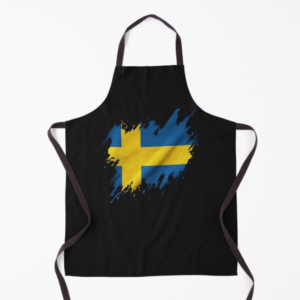 Item preview, Torn Swedish flag, Swedish pride designed and sold by Dressyourflag.