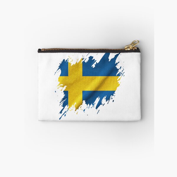 Item preview, Torn Swedish flag, Swedish pride designed and sold by Dressyourflag.