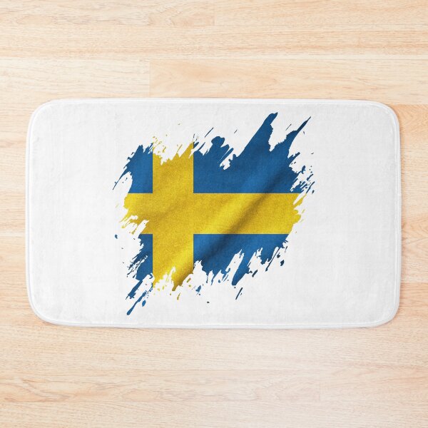 Item preview, Torn Swedish flag, Swedish pride designed and sold by Dressyourflag.