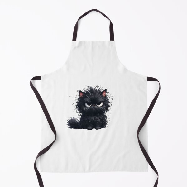 Item preview, Grumpy Black Cat 18 designed and sold by Purranova.