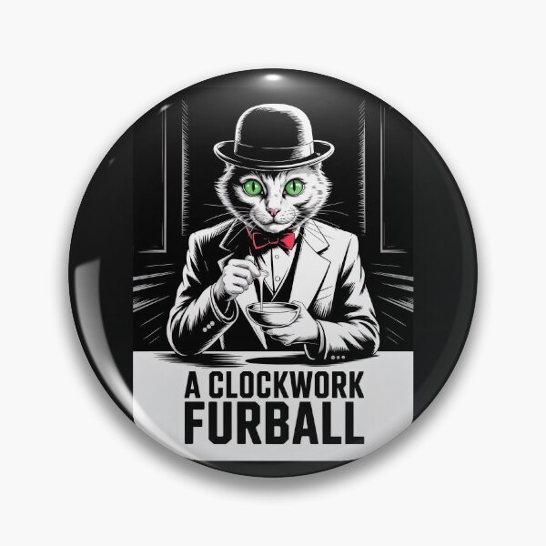 Item preview, Clockwork furball poster designed and sold by Marginalia Workshop.