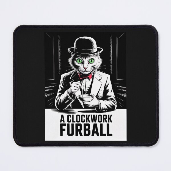 Item preview, Clockwork furball poster designed and sold by Marginalia Workshop.
