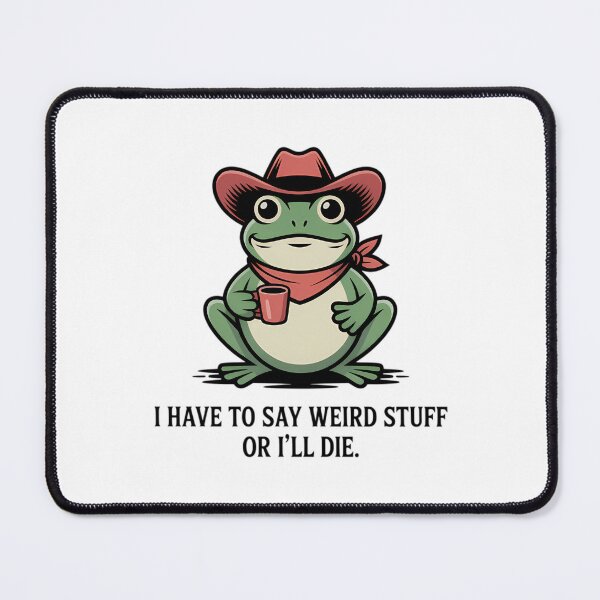 Item preview, I Have To Say Weird Stuff Or I Will Die Retro Quote 90s designed and sold by JuliusaMenzelo.