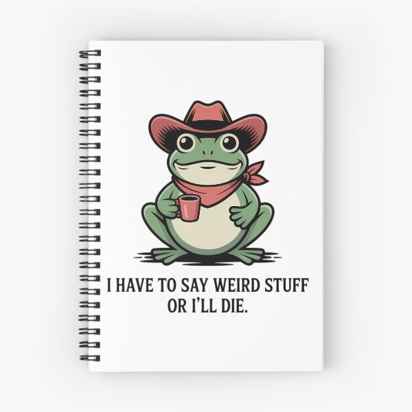 Item preview, I Have To Say Weird Stuff Or I Will Die Retro Quote 90s designed and sold by JuliusaMenzelo.