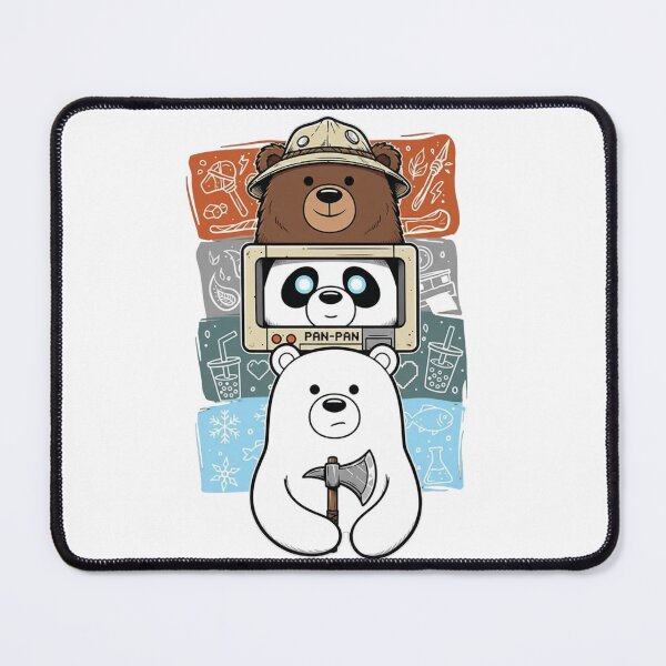 Item preview, We Bare Bears Totem T-Shirt designed and sold by PixelForgeShop.