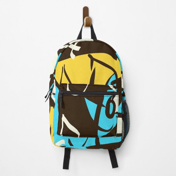 Item preview, Turquoise and Yellow Abstract with Black Accents designed and sold by Jessielee72.