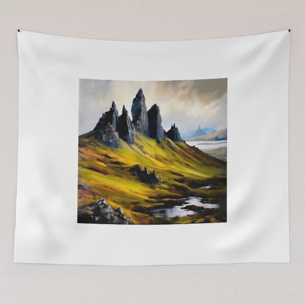 Item preview, Old man of Storr designed and sold by Island Art Studios.