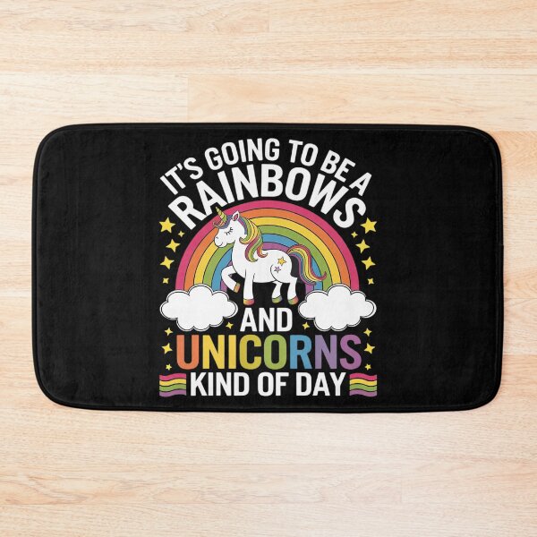 Item preview, It's Going To Be A Rainbows and Unicorns Day - Unicorn  designed and sold by HuValverdeArt.
