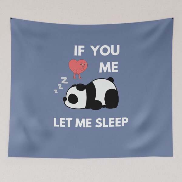 Item preview, if you love me let me sleep Apron designed and sold by loccotown168.