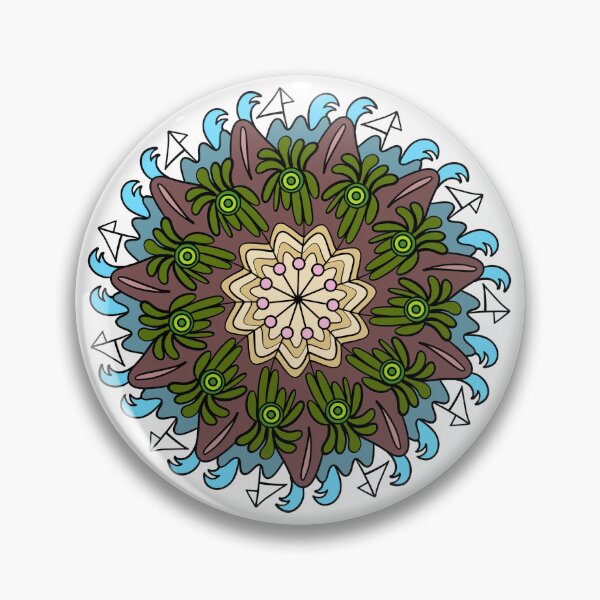 Item preview, Coloring page mandala outline drawing for art therapy and meditation. Circular ornament designed and sold by nongsao4.