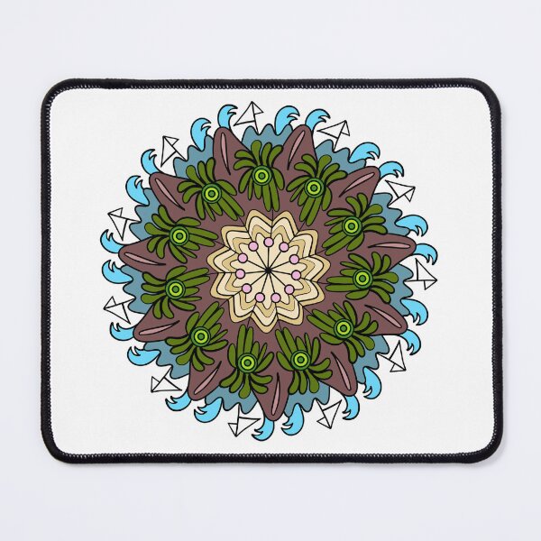 Item preview, Coloring page mandala outline drawing for art therapy and meditation. Circular ornament designed and sold by nongsao4.