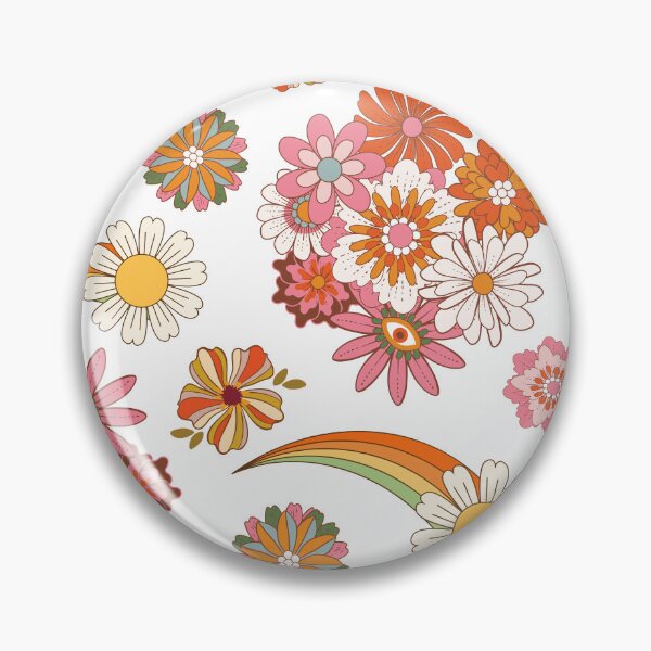 Item preview, Retro flower designed and sold by Neranchara.