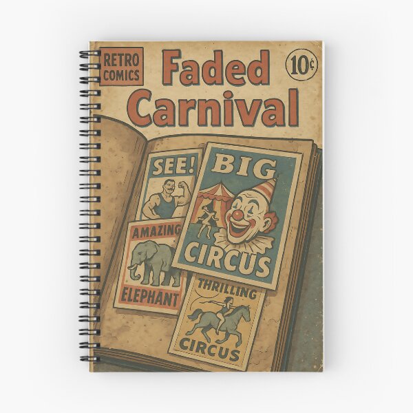 Item preview, Retro Ephemera: Faded Carnival designed and sold by bapupa.