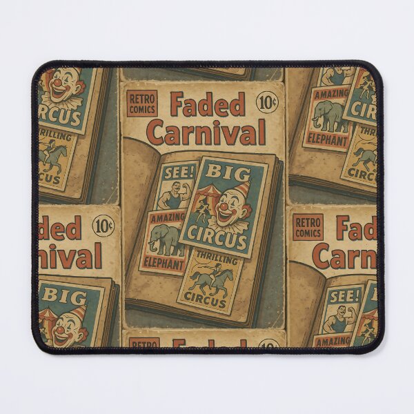 Item preview, Retro Ephemera: Faded Carnival designed and sold by bapupa.