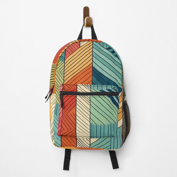 Item preview, Colorful retro pattern design designed and sold by Photopat.