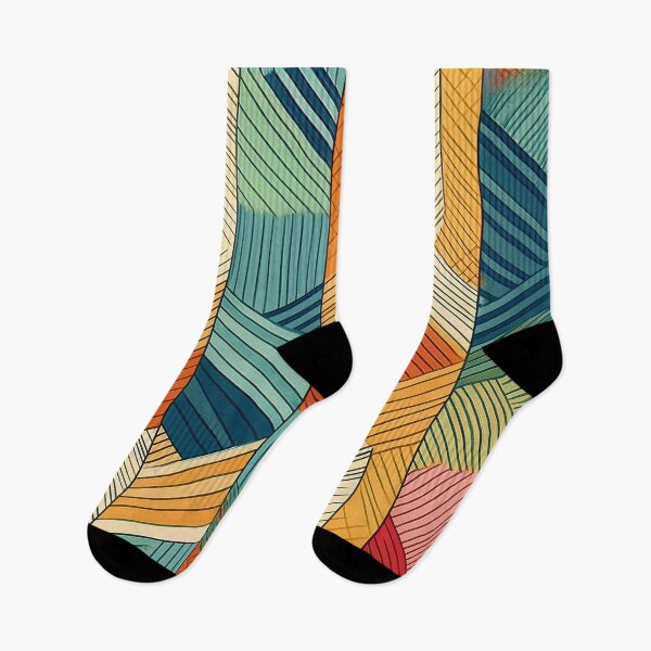 Item preview, Colorful retro pattern design designed and sold by Photopat.