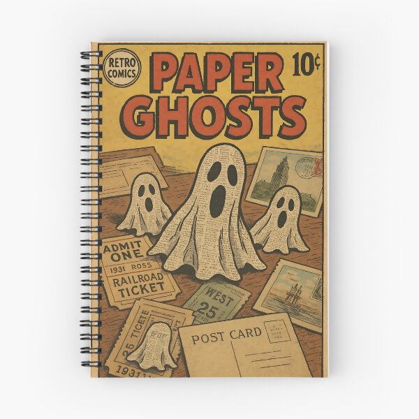Item preview, Retro Ephemera: Paper Ghosts designed and sold by bapupa.