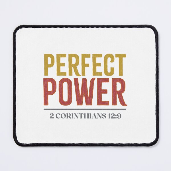 Item preview, Perfect power - 2 Corinthians 12:9 designed and sold by LambsPath.