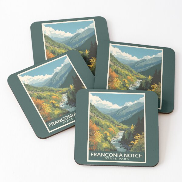 Item preview, Franconia Notch State Park - New Hampshire  designed and sold by GoodOldVintage.