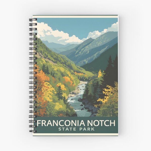Item preview, Franconia Notch State Park - New Hampshire  designed and sold by GoodOldVintage.