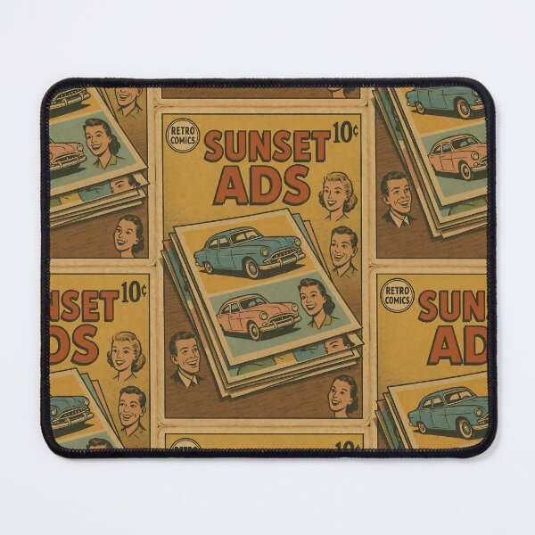 Item preview, Retro Ephemera: Sunset Ads designed and sold by bapupa.
