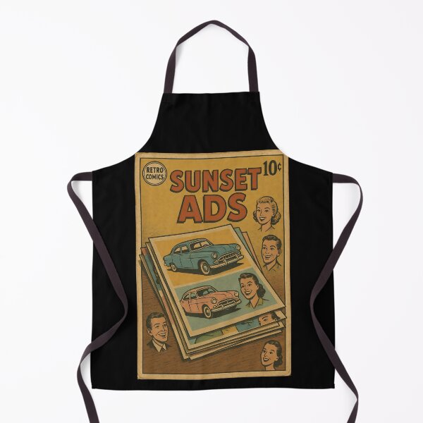 Item preview, Retro Ephemera: Sunset Ads designed and sold by bapupa.
