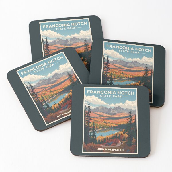 Item preview, Franconia Notch State Park - New Hampshire  designed and sold by GoodOldVintage.
