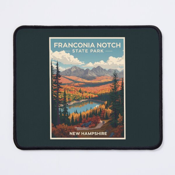 Item preview, Franconia Notch State Park - New Hampshire  designed and sold by GoodOldVintage.