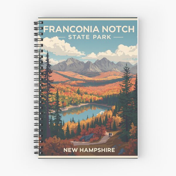 Item preview, Franconia Notch State Park - New Hampshire  designed and sold by GoodOldVintage.