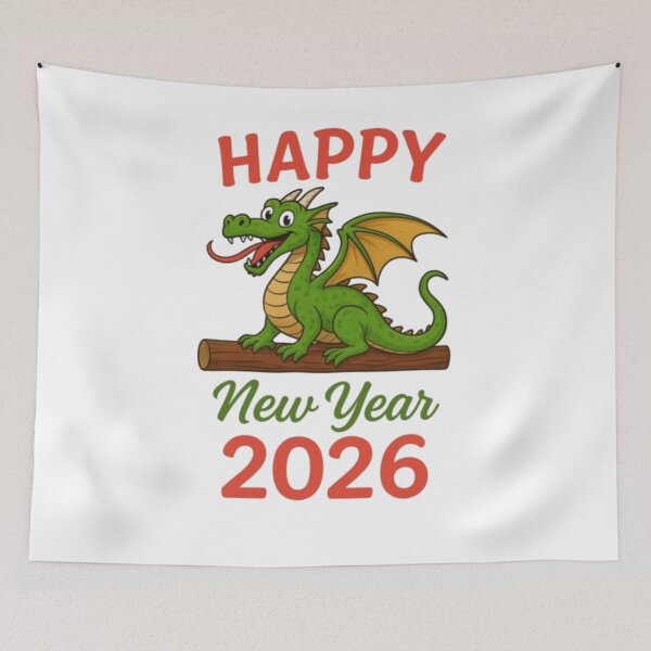 Item preview, Happy New Year 2026 Dragon Design – Year of the Dragon Celebration designed and sold by DesignNadine.