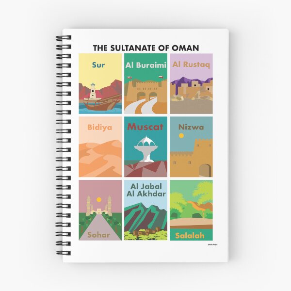 Item preview, OMAN Cities designed and sold by Badar Connections.