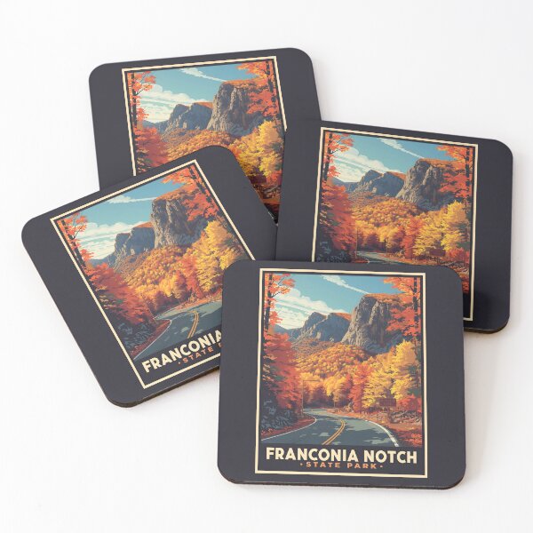 Item preview, Franconia Notch State Park - New Hampshire  designed and sold by GoodOldVintage.