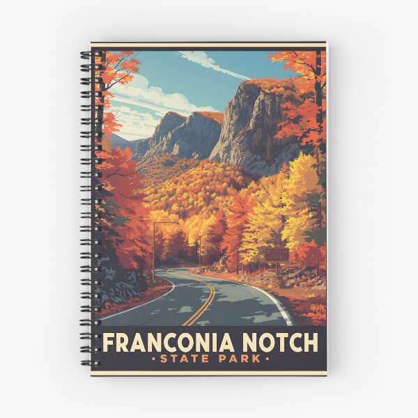 Item preview, Franconia Notch State Park - New Hampshire  designed and sold by GoodOldVintage.