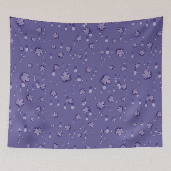 Item preview, Dance of violet leaves – Cool and elegant pattern designed and sold by Martapp.