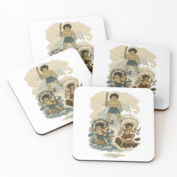 Item preview, Susanoo, Raijin & Fujin — The Guardian Trio designed and sold by Lazy-Genius-Co.