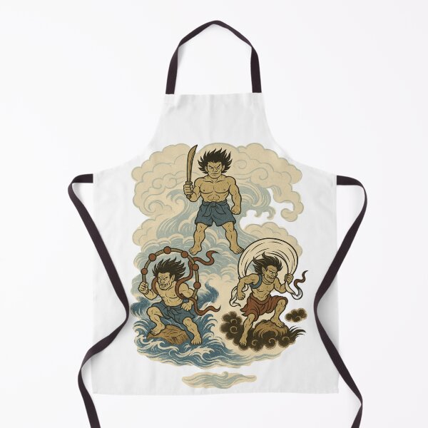 Item preview, Susanoo, Raijin & Fujin — The Guardian Trio designed and sold by Lazy-Genius-Co.
