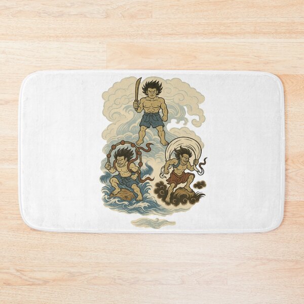 Item preview, Susanoo, Raijin & Fujin — The Guardian Trio designed and sold by Lazy-Genius-Co.
